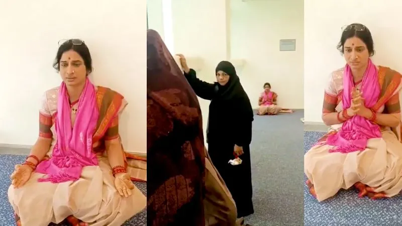 'तुम्हारा सरेआम नमाज पढ़ना ठीक, तो दुर्गा सूक्तम पाठ गलत कैसे...', BJP नेता माधवी लता ने ऐसा क्या किया, जिसे देख चिढ़ गए कट्टरपंथी