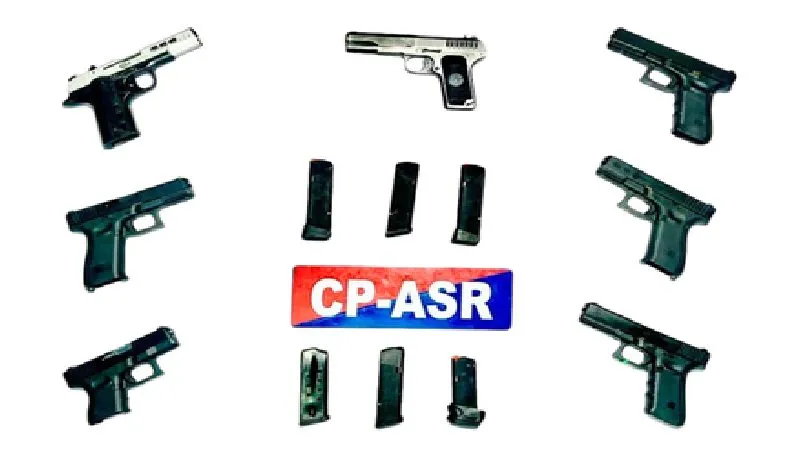 अमृतसर में अवैध हथियार तस्करी का भंडाफोड़, 6 गिरफ्तार, सीमा पार तक जुड़े नेटवर्क का पर्दाफाश