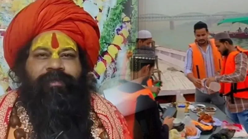 “वाराणसी में गंगा पर बोट इफ्तार पार्टी को लेकर विवाद, अयोध्या के संतों में नाराजगी