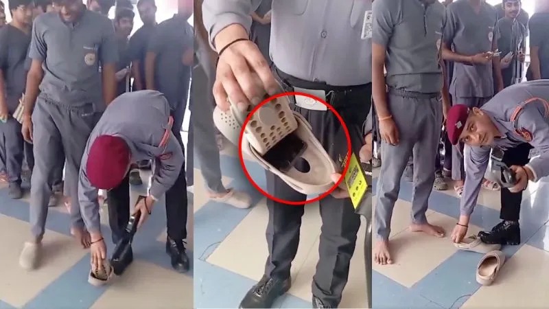 ऋषिकेश AIIMS में पकड़ा गया ‘मुन्नाभाई’; मेडिकल छात्र की चप्पल के अंदर था मोबाइल, ऐसे हुआ खुलासा, वीडियो वायरल