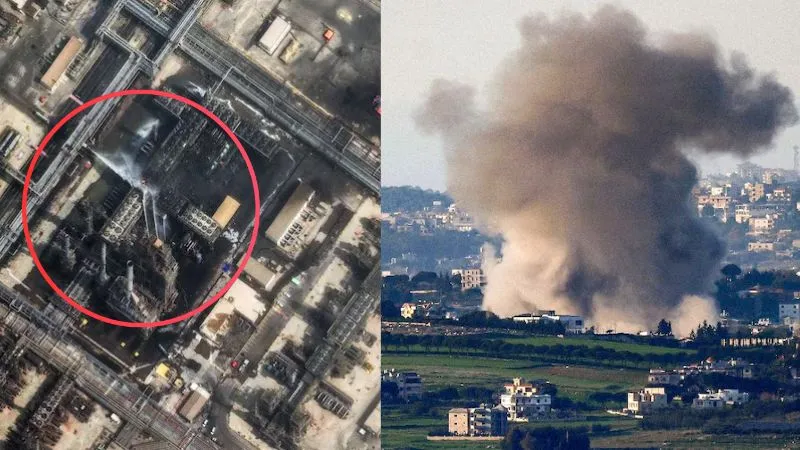 लेबनान में इजरायल ने मचाई तबाही, 7 बॉर्डर पोस्ट से हटी लेबनानी सेना, ईरान के हमले में सऊदी रिफाइनरी को भारी नुकसान