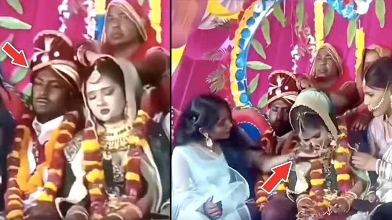 स्टेज पर दूल्हे को देखते ही फूट-फूटकर रोने लगी दुल्हन, वजह जानकर चौंक जाएंगे आप; VIDEO VIRAL