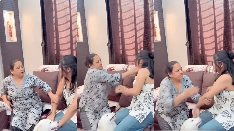 टैटू छिपाने की कोशिश पड़ी भारी... मां ने कैमरे के सामने ही कर दी पिटाई, सोशल मीडिया पर वायरल हो रहा वीडियो