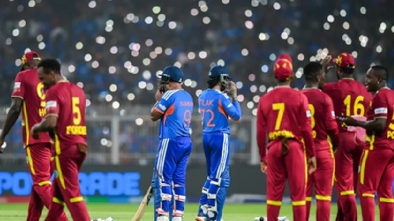 T20 World Cup 2026: वेस्टइंडीज का सुपर-8 सफर भारत के हाथों हार के बाद रुका, खिलाड़ी अब भी भारत में फंसे