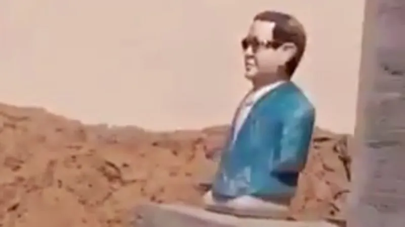 हरियाणा में आंबेडकर प्रतिमा अपमान मामला गरमाया, विपक्ष ने सरकार से मांगा जवाब