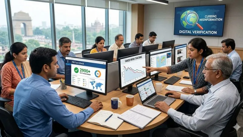 फर्जी खबरों पर 'डिजिटल स्ट्राइक’- PIB की FCU ने 2,900 से ज्यादा झूठी सूचनाओं का किया पर्दाफाश
