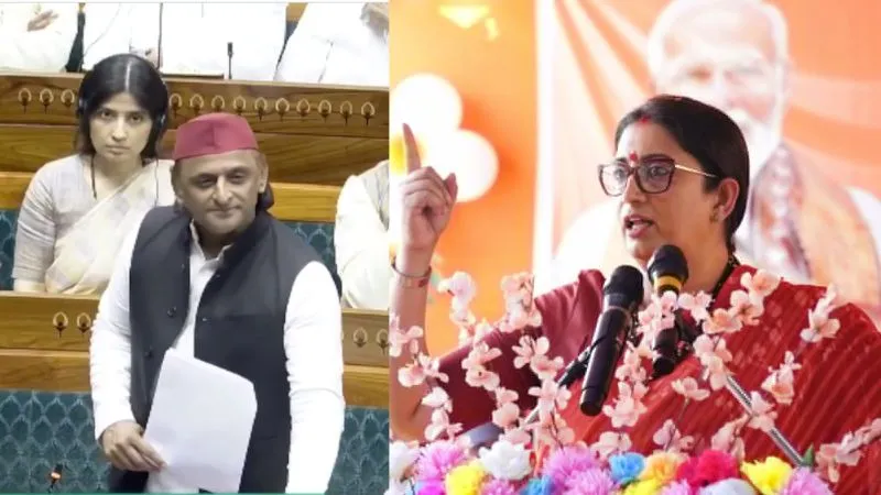 ‘कन्नौज छोड़ो, गोरखपुर से चुनाव लड़ो’, अखिलेश यादव पर स्मृति ईरानी का तीखा पलटवार, कर दिया चैलेंज