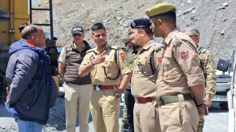 अमरनाथ यात्रा 2026: बाल्टल बेस कैंप पर एसएसपी गांदरबल का निरीक्षण, सुरक्षा तैयारियां तेज