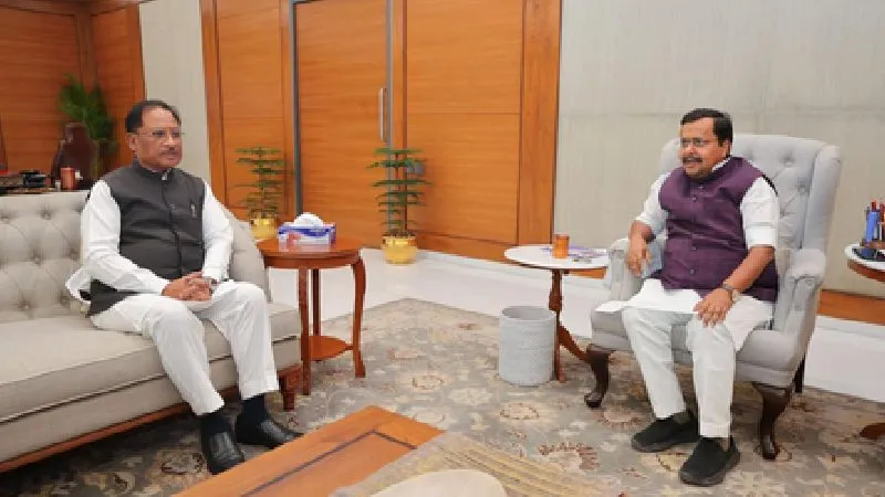 नई दिल्ली में CM विष्णुदेव साय की BJP अध्यक्ष से मुलाकात, संगठन और रणनीति पर चर्चा