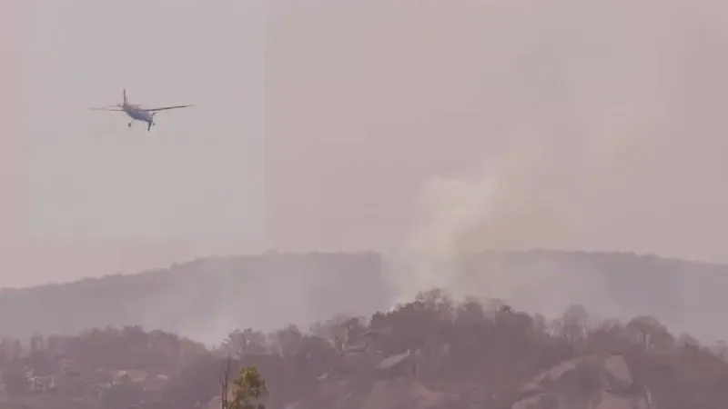 जशपुर में प्राइवेट विमान क्रैश: आरा पहाड़ से टकराकर हुआ हादसा, पायलट-कॉपायलट की मौत की आशंका