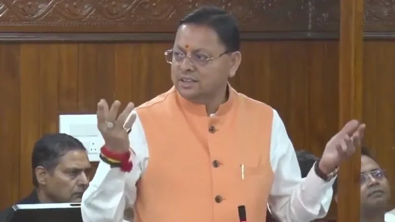 महिला आरक्षण पर सीएम धामी का विपक्ष पर हमला, बोले- महिलाएं नेतृत्व भी कर सकती हैं