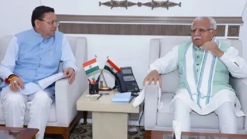कुंभ 2027 की तैयारियां तेज, सीएम धामी ने केंद्रीय मंत्री मनोहर लाल से की अहम मुलाकात