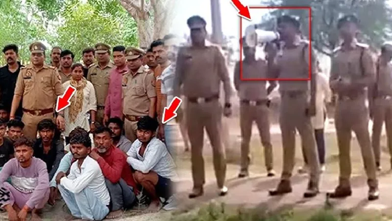 दौड़ती गाड़ी-बजते सायरन-ड्रोन से रेकी, UP के मिनी जामताड़ा पर टूट पड़े 70 पुलिसवाले, दबोचे 20 अपराधी