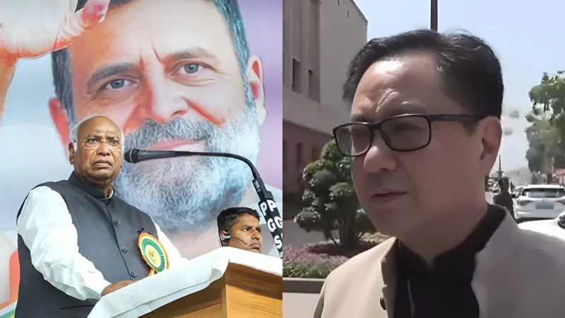 PM मोदी पर विवादित टिप्पणी कांग्रेस अध्यक्ष खरगे को पड़ सकता है भारी, किरेन रिजिजू ने चुनाव आयोग से की शिकायत; जानें पूरा मामला