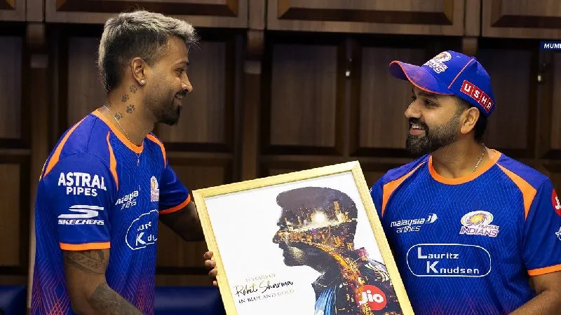 IPL 2026: हार्दिक पांड्या ने रोहित शर्मा के 15 साल पूरे होने पर दी भावुक स्पीच, बताया सबसे बड़ा प्रेरणास्त्रोत