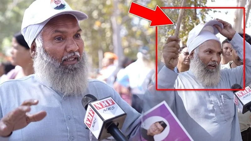 मदरसे की सच्चाई बताई, UCC जरूरी बताया, टोपी उतारकर मुस्लिम शख़्स ने Modi की जमकर तारीफ़ की!