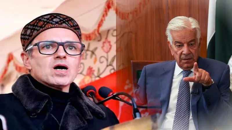 जम्मू-दिल्ली तो पहुंच नहीं पाए, कोलकाता क्या पहुंचोगे...', ख्वाजा आसिफ की गीदड़भभकी की उमर अब्दुल्ला ने निकाली हवा