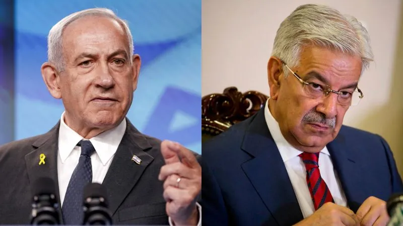 पाकिस्तान के रक्षी मंत्री को नेतन्याहू ने बुरी तरह लताड़ा, दे डाली चेतावनी… बोले- अगर इजरायल पर आंच आई तो..!