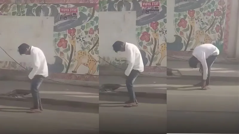 बिहार में ‘जोंबी ड्रग’ की एंट्री? बीच सड़क घंटों फ्रीज खड़ा रहा युवक, वायरल वीडियो से मचा हड़कंप