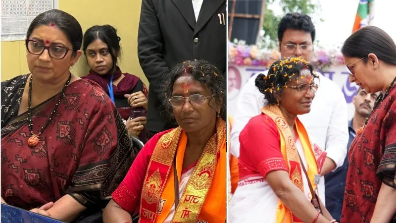 पानीहाटी से चुनाव मैदान में उतरी आरजी कर पीड़िता की मां, स्मृति ईरानी ने भरवाया नामांकन