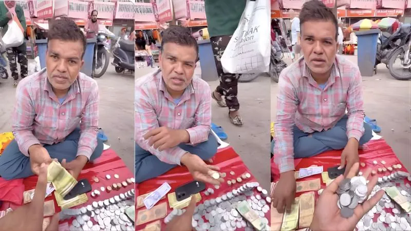 खुल्ले बेचकर कमाई कर रहा शख्स, वायरल VIDEO ने चौंकाया; छोटा आइडिया बना बड़ा बिजनेस