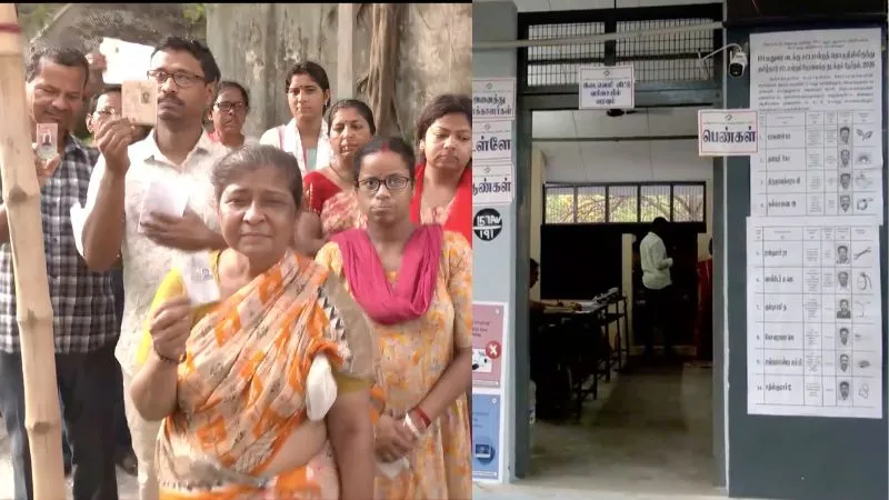 तमिलनाडु और पश्चिम बंगाल में विधानसभा चुनाव के लिए वोटिंग जारी, ममता बनर्जी और एम.के. स्टालिन की प्रतिष्ठा दांव पर