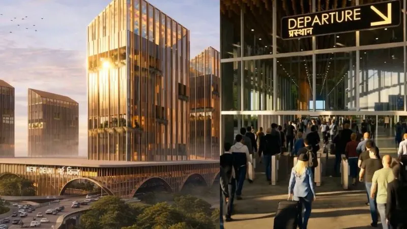 New Delhi Station: भीड़ से मिलेगी राहत... AI कैमरे, स्मार्ट फैसिलिटी और नई बिल्डिंग, देखिए कैसा बनेगा नया स्टेशन, Video में दिखी पूरी झलक