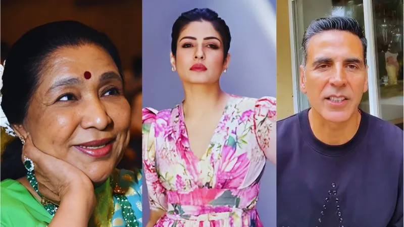 आशा भोसले के निधन से बॉलीवुड में पसरा मातम, अक्षय कुमार से रवीना टंडन तक, पूरी इंडस्ट्री ने जताया दुख