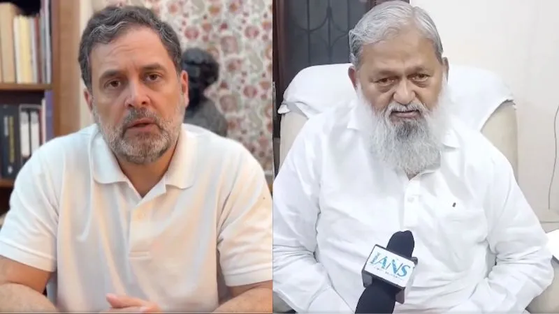 विदेश में भारत के खिलाफ बयान देने पर भड़के हरियाणा मंत्री, कहा- राहुल गांधी की आदत है…