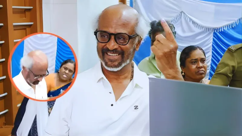 Tamil Nadu Election 2026: रजनीकांत का वोट लीक? पोलिंग बूथ पर हुई ऐसी हरकत भड़के लोग, पता चल गया किसे दिया वोट, मचा बवाल