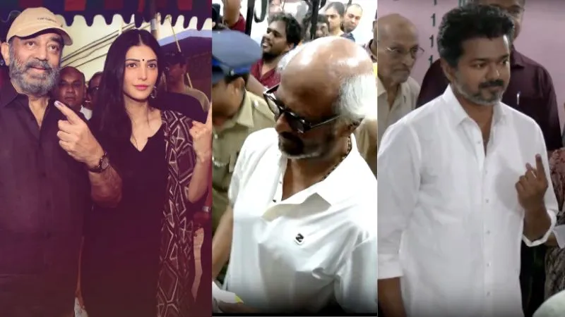 तमिलनाडु विधानसभा चुनाव 2026: थलापति विजय से लेकर श्रुति हासन तक, मतदान करने पहुंचें साउथ स्टार्स, पूछा- “क्या आपने वोट डाला?”