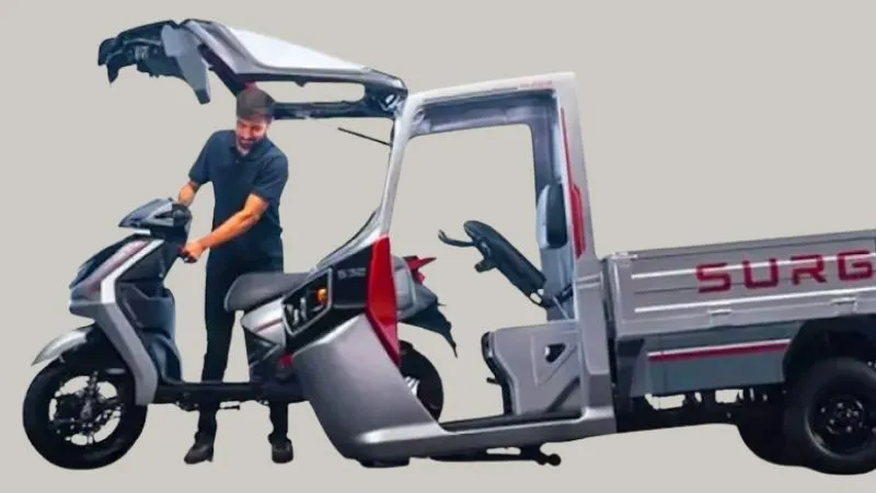 अब एक गाड़ी में मिलेगा स्कूटर और ऑटो दोनों का मजा, Hero Surge S32 हुआ लॉन्च