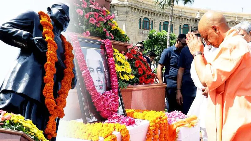 चौधरी चरण सिंह को CM योगी ने दी श्रद्धांजलि, बताया किसानों का मसीहा