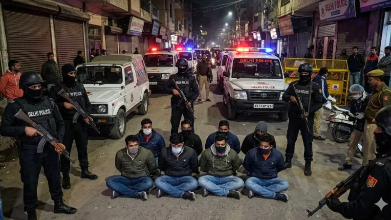 दिल्ली पुलिस का बड़ा एक्शन- सलाखों के पीछे पहुंचे ISI के 8 प्यादे, शहजाद भट्टी का आतंकी नेटवर्क हुआ ध्वस्त