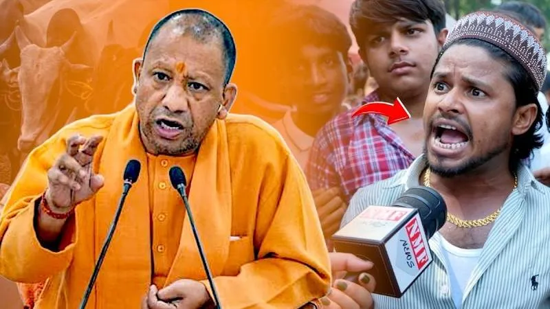 बकरीद पर मुसलमान ने दिखाई अकड़, Yogi को चुनौती देकर बोला- गाय तो खाऊंगा ही!