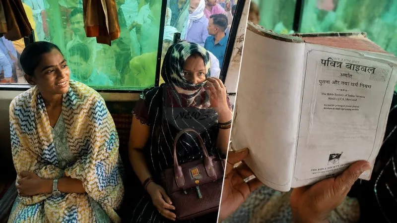 साजिश के तहत गरीब हिंदुओं का कराया जा रहा था धर्म परिवर्तन, NMF News ने खुफिया बस का किया पीछा, ऑन कैमरा हुआ धर्मांतरण गैंग का भांडाफोड़