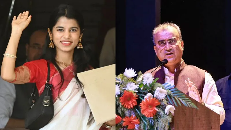जिस मंत्री के काम पर मैथिली ठाकुर ने विधानसभा में उठाए थे सवाल, सम्राट कैबिनेट में उनका पत्ता साफ, वायरल हुआ Video