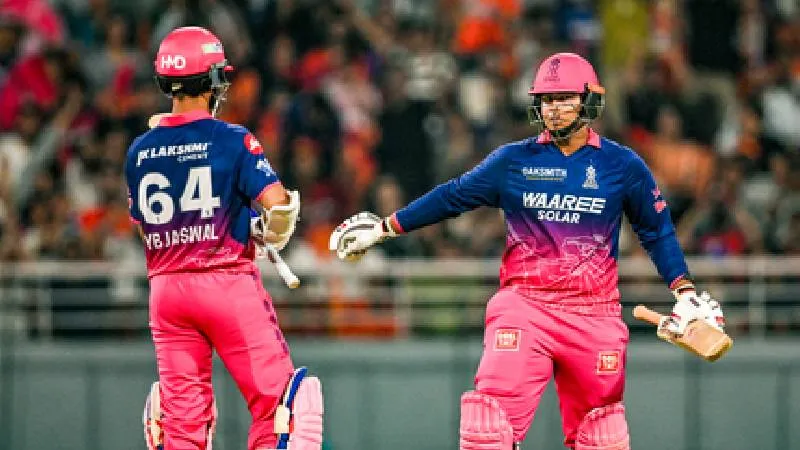 IPL 2026: RR ने SRH को हराकर बनाया इतिहास, एलिमिनेटर में लगे सबसे ज्यादा छक्के