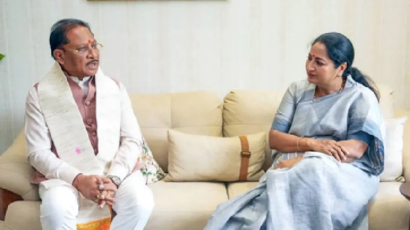 CM विष्णु देव साय ने रेखा गुप्ता से की शिष्टाचार भेंट, जनहित और विकास के मुद्दों पर चर्चा