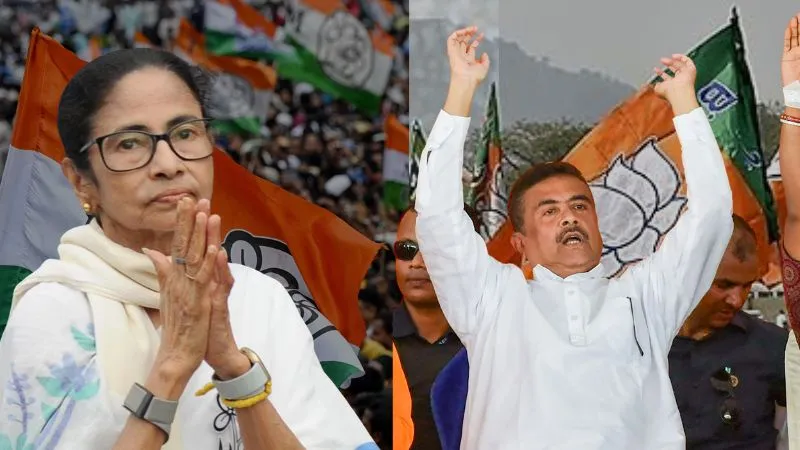 कभी ‘दीदी’ के करीबी रहे, अब BJP की ताकत बने…! ममता बनर्जी को कैसे मात दे रहे सुवेंदु अधिकारी, दोनों सीटों पर आगे