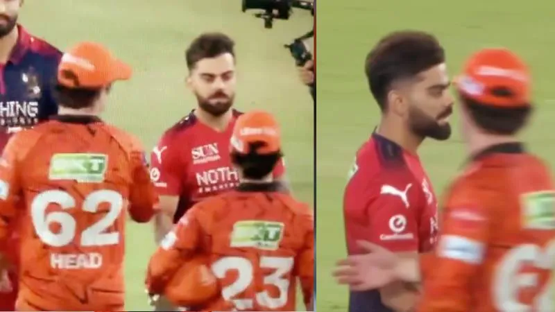 IPL 2026 : SRH ने RCB को हराया, मैंदान पर भिड़े विराट और हेड, मैच के बाद कोहली ने नहीं मिलाया हाथ, वीडियो वायरल