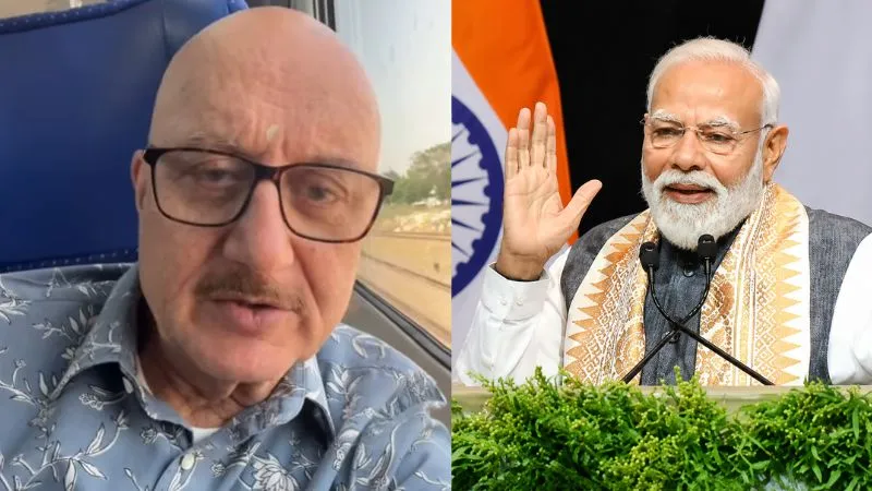 PM मोदी की 'ईंधन बचाओ' अपील के समर्थन में उतरे अनुपम खेर, वंदे भारत ट्रेन से की यात्रा, Video जारी कर विरोधियों को ऐसे दिया करारा जवाब