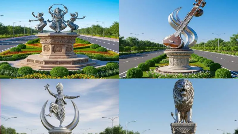 गोरखपुर के मुख्य मार्ग होंगे कलात्मक रूप से सजे, योग और संस्कृति से मिलेगी नई पहचान