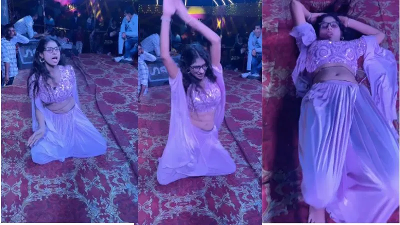 स्टेज पर डांस करती हसीना का 'नागिन अवतार', फन फैलाकर मचाया धमाल, वीडियो वायरल