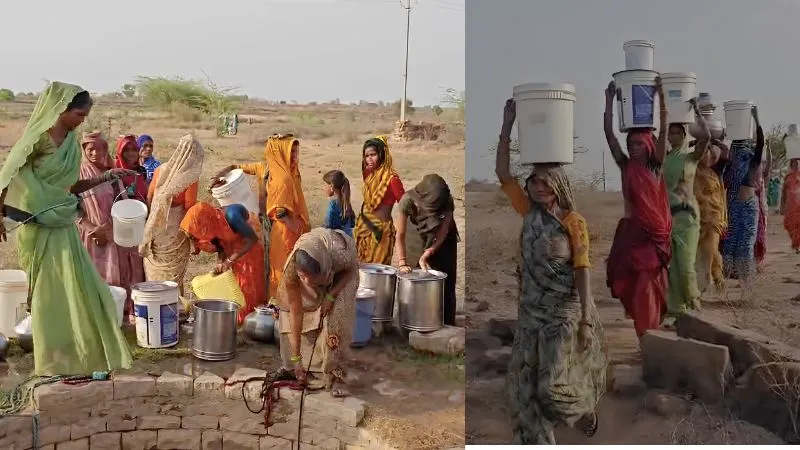 पथरीले रास्ते, नंगे पांव 4 KM दूर कुएं से पानी लाने को मजबूर महिलाएं... मध्य प्रदेश में मजाक बनकर रह गई PM Modi की ‘हर घर जल योजना’!