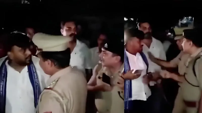 'ये तमन्ना भी पूरी कर दूंगा, गलतफहमी होगी तो...', पुलिस से भिड़ना चंद्रशेखर आजाद के प्रतिनिधि को पड़ा भारी, VIDEO वायरल