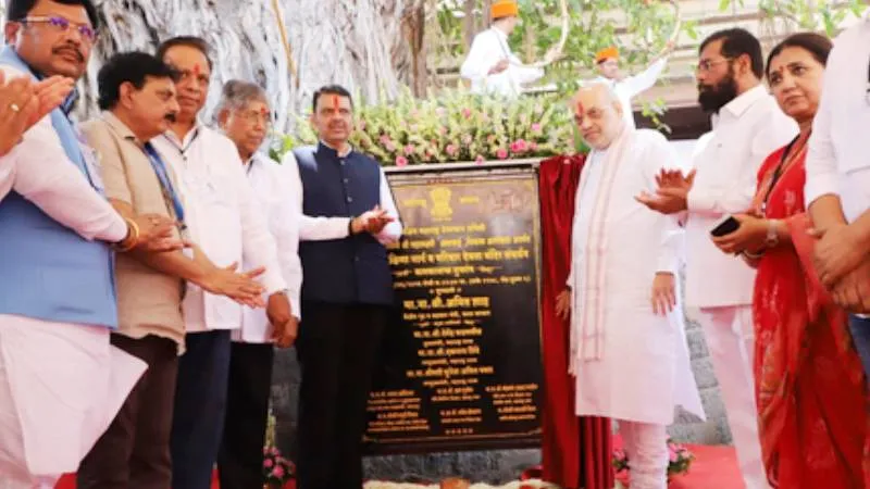कोल्हापुर महालक्ष्मी मंदिर को 1,500 करोड़ की सौगात, अमित शाह ने किया शिलान्यास