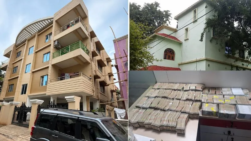आलीशान इमारतें, 13 प्लॉट और करोड़ों कैश… 6 हजार से नौकरी शुरू करने वाले सरकारी बाबू का ‘कैशलोक’ देख सन्न रह गई टीम