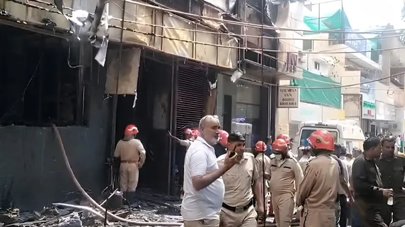 दिल्ली में दर्दनाक हादसा... मालवीय नगर के रेस्टोरेंट में लगी भीषण आग; 20 लोगों की मौत, कई घायल