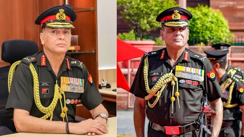 जनरल धीरज सेठ ने नए सेना प्रमुख का संभाला कार्यभार, जनरल उपेंद्र द्विवेदी को गार्ड ऑफ ऑनर के साथ दी गई विदाई